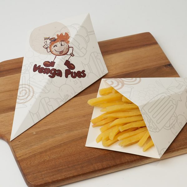 Custom Food Paper Cones - Image 2